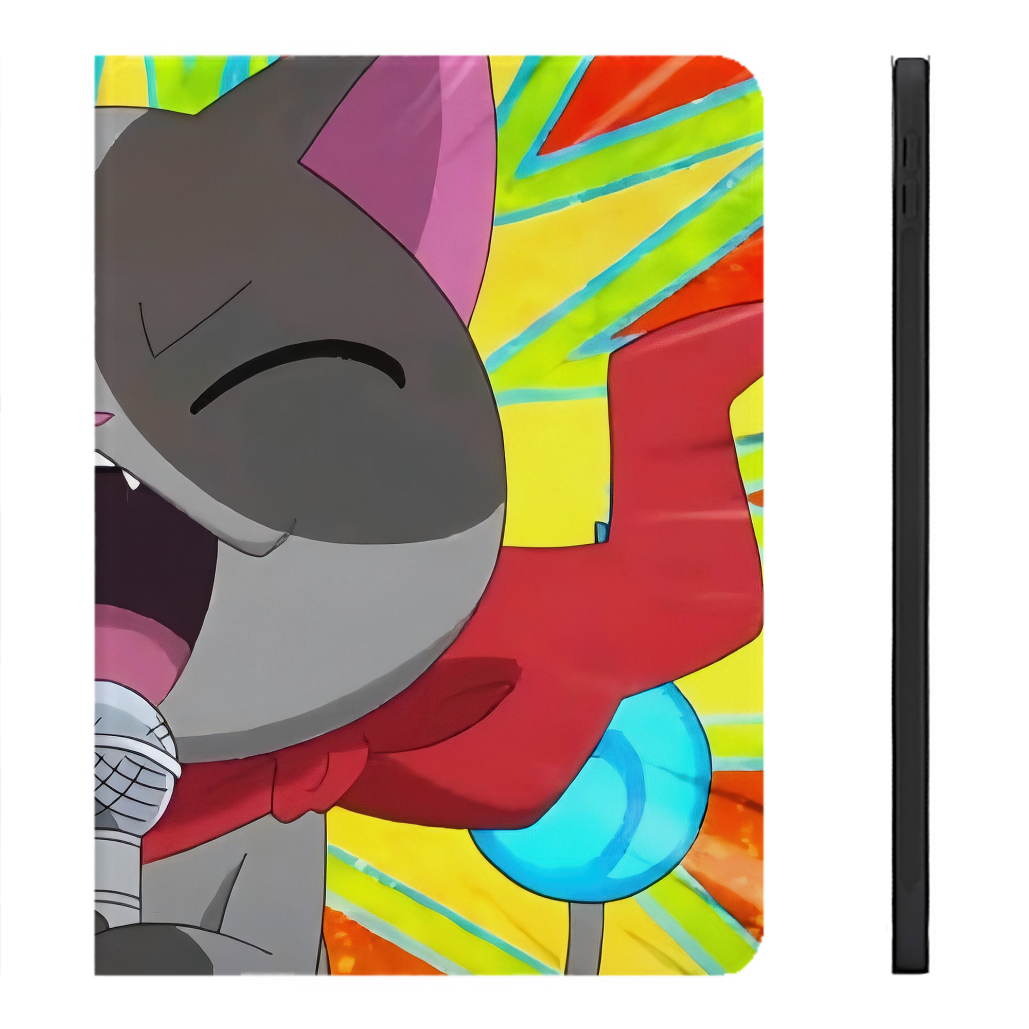 （画像用） 妖怪ウォッチ Yo-kai Watch IPadケース ペンホルダー付き ブックスタイルデザイン